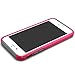 iPhone 6 Plus Case, MagicMobile® Cute Protective Hard Shockproof [Drop Protection] Fashion Cover for Apple iPhone 6 Plus (5.5') Impact Resistant Hybrid Thin Armor Case [ Hot Pink / Gray ] with Clear Screen Protector.