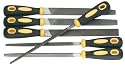 Woodstock D3112 File Set with Rubber Handles, 6-Piece