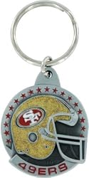 San Francisco 49ers Pewter Keychain