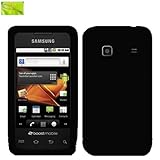 Premium Black Soft Silicone Rubber Skin Cover for Boost Mobile Samsung Gala ....