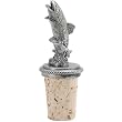 Fish Pewter Wine Bottle Stopper
