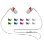 Scosche IDR350m Increased Dynamic Range Earphones with TapLINE (White)