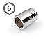TEKTON 1/2 Inch Drive x 3/4 Inch 6-Point Socket 14279