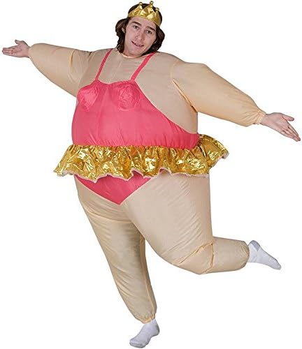 SGY Inflatable Ballerina Adult Fancy Dress Costume