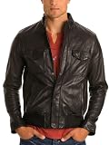 GUESS Paul Premium Leather Jacket