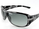 Prada - New Prada SPR 15H SPR15H 771-3M1 Sunglasses 65-15-125 Soft Black Lens Striated Grey Frame