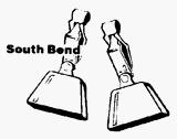 South Bend Sporting Goods 2-SB Copper Bells