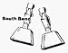 South Bend Sporting Goods 2-SB Copper Bells