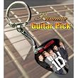 One Direction Premium Guitar Pick Keyring