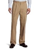 Dockers  Mens Comfort Khaki D4 Relaxed Fit Pleated Pant
