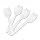 Boardwalk YFW-QW White Medium Weight Polypropylene Spork (Case of 1000)