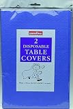 from Just For Fun Disposable Tablecovers (pack of 2, Caroline brand) - Royal Blue