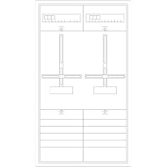 Striebel&John Z�hlerschrank komplett KS2219