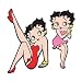 BETTY BOOP SHEET - Set of 2 - Sticker Decal - #S173