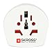 Skross World to UK Country Travel Adaptor, White