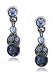 Amazon price tracker, Amazon price history charts, 1928 Jewelry Simplicity Hematite-Color and Sapphire Petite Drop Earrings