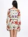 Choies Women's Floral Print Long Sleeves Romper Playsuit L Multi