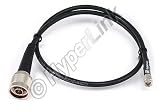 RP-SMA Plug to N-Male, Pigtail 2 ft 195-Series