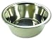 (Rosewood) Deluxe Stainless Steel Bowl 6.5inch