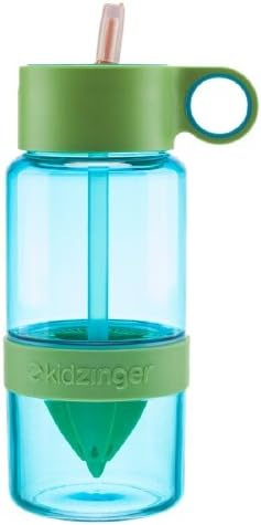 Kid Zinger Water Bottle Infuser, Blue 16 oz(Pack of 3)