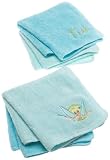 Tinkerbell 4 - Pack Embroidered Washcloth Set - cod. B0026RI6ME