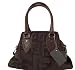 Fendi Ladies Large Zucca Handbag 8BN157 Brown