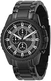 Fossil Mens Metal Chronograph Watch   Chrono   Black IP