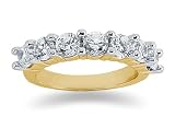 1.75 Seven Stone Diamond Band in [metal type[