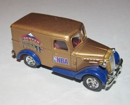 Denver Nuggets 1997 Matchbox Diecast '37 Mack Junior Truck NBA 1:66 Scale White Rose Collectible Car