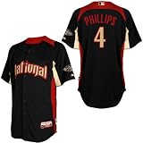 Brandon Phillips 2011 National League Authentic All-Star BP Jersey