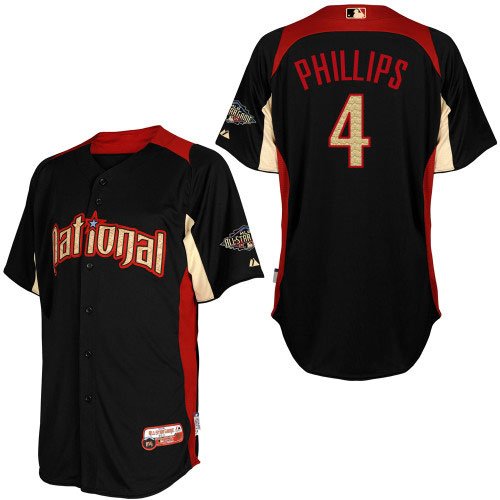 Brandon Phillips 2011 National League Authentic All-Star BP Jersey