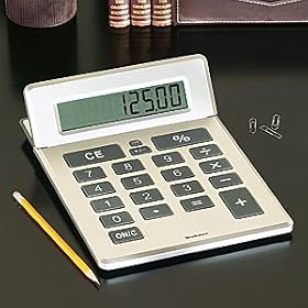 Supersize Pop-Up Calculator by Brookstone