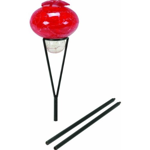 Bird Brain Happy Hummer Stake Red