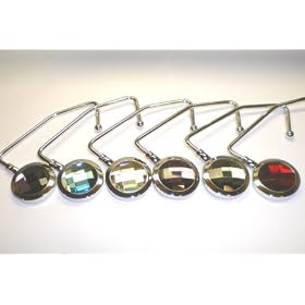 24 Crystal Purse Hook Handbag Hangers Bridesmaid Gifts