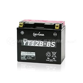 �y�t���ꏉ����[�d�ς݁z GS YUASA / YT12B-BS �iST12B-4, GT12B-4�݊�) �o�C�N�p�o�b�e���[ ���^ MF( YZF-R1 TDM850 900 DS4 FZ400(4YR) XJ6N Diversion DiversionF)