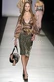 $915 New MISSONI Taupe Velvet Runway Zipper Skirt 44 / 10