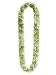Club Pack of 24 Artificial Cream Green Hawaiian Ginger Silk Flower Leis 42