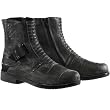 Alpinestars Harlem Air Men's Leather/Mesh Road Race Motorcycle Boots - Black