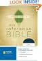 NIV Large Print Reference Bible, Personal Size (Navy Bonded Leather)