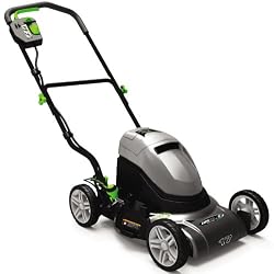 Earthwise 60217 17-Inch 24 Volt Side Discharge Mulching Cordless Electric Lawn Mower store