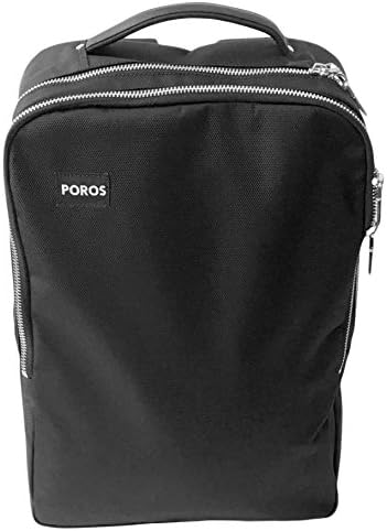 Poros Bag0004-02-Micro  Tetra Backpack with Integrated Charging Micro USB, Black