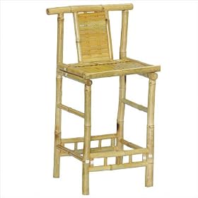 Bamboo 54 Bamboo Bar Stool by Bamboo54