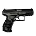 Walther PPQ Softair mit 2 Magazine Mechanische Pistole Federdruck Metal-Teile, Schwere Softair in Schwarz