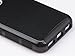 ULAK iPhone 5C Case, Slim Lightweight 2in1 iPhone 5C Cases Hybrid with Soft Rugged TPU Inner Skin and Hard PC Anti Scratches Protective Cover for Apple iPhone 5C Black