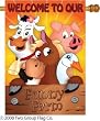 Funny Farm Indoor/ Outdoor Sublimation Flag 28" X 40" 10039