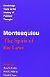 Montesquieu: The Spirit of the Laws