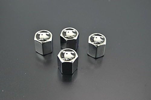 New Car Tire Wheel Valve Stems Caps for Skoda Octavia Fabia Superb Yeti Rapid