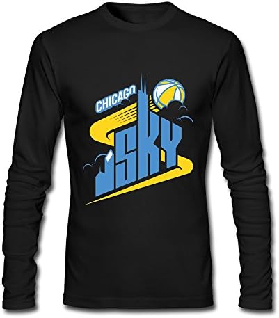 Koala Men's Chicago Sky Long Sleeve T-shirts Black Size S