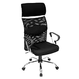 Hi Aspire Standard Mesh with Chrome Base High Back Swivel Chair