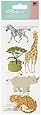 Jolee's Boutique Dimensional Sticker, Safari Animals